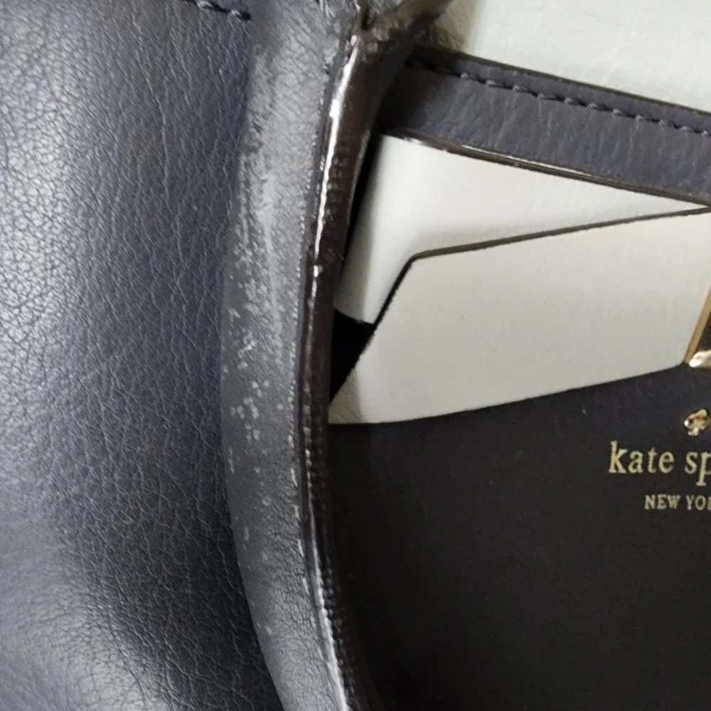 Two-tone Kate‎ Spade blue/gray Satchel